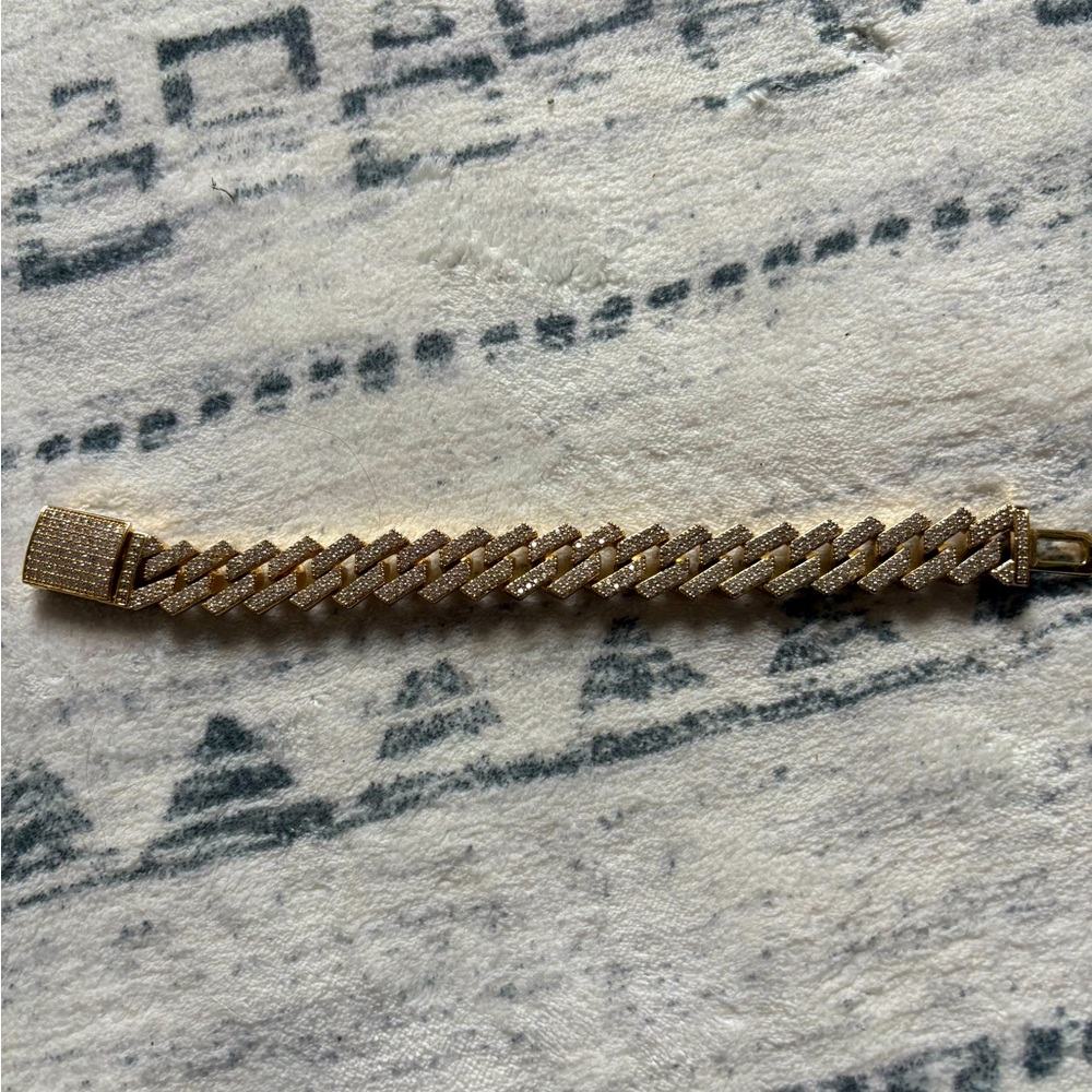 Gold-Tone Men's Bracelet